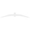 Ekena Millwork Archdale Architectural Grade PVC Gable Bracket, 108"W x 18"H x 6"D x 6"F, 4/12 Pitch GBP108X18X0606ARC00 - alternate 4
